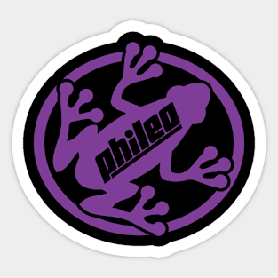 Phileo Purple Sticker